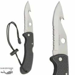 Couteau De Plongée Pliant Lame Titanium (Pocket Knife) - ESM