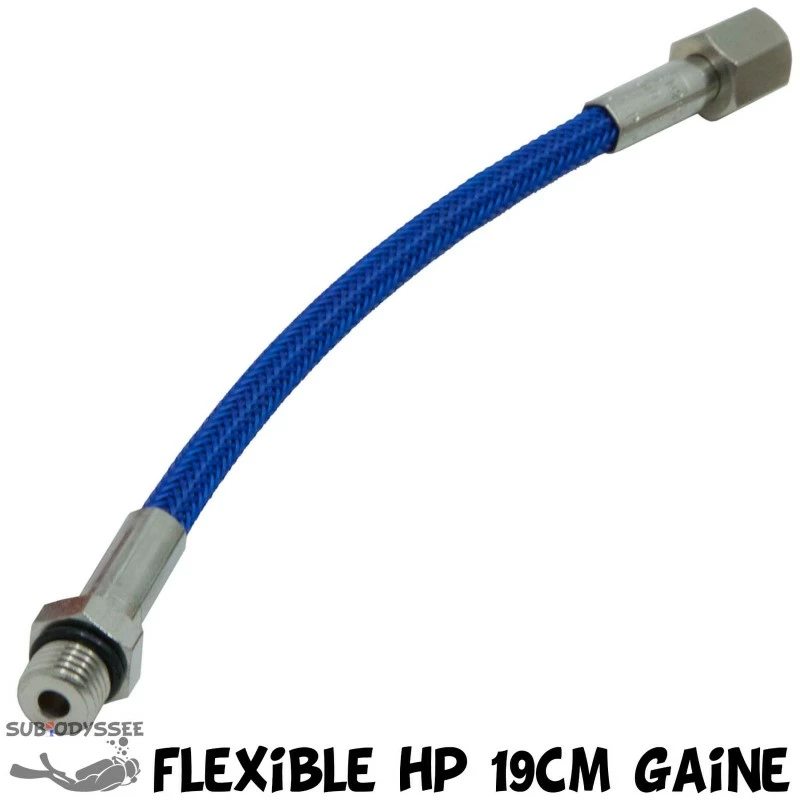 Flexible Haute Pression Gainé (HP) 19cm Pour Manomètre - ESM 4 Flexible Haute Pression Gainé (HP) 19cm Pour Manomètre - ESM – Image 2