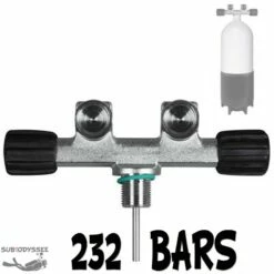 Robinet 2 Sorties Fixes En H G5/8 (DIN) 232B - M25 X 200