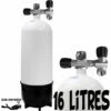 Bloc 16 Litres 2 Sorties Acier - Eurocylinder -Sub-Odyssee Soldes Magasin eurocylinder bloc acier plongee 16 litres 2 sorties sub odyssee lyon pas cher