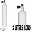 Bouteille 03 Litres Long 232 Bars Acier - Eurocylinder