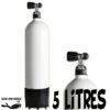 Bouteille 05 Litres 230 Bars Acier - Eurocylinder