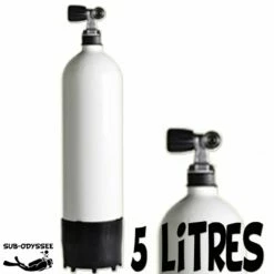 Bouteille 05 Litres 230 Bars Acier - Eurocylinder