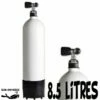 Bouteille 8.5 Litres Long 230 Bars Acier 1 Sortie Fond Bombé - Eurocylinder 2 Bouteille 8.5 Litres Long 230 Bars Acier 1 Sortie Fond Bombé - Eurocylinder -Sub-Odyssee Soldes Magasin eurocylinder bouteille bloc plongee acier 85 litres 1 sortie pas cher sub odyssee lyon 1