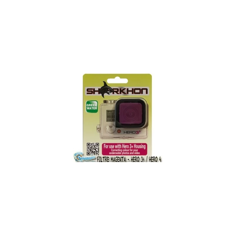Filtre Magenta Pour Caisson Gopro Plongée Hero 3+/Hero4 - Sharkhon 3 Filtre Magenta Pour Caisson Gopro Plongée Hero 3+/Hero4 - Sharkhon