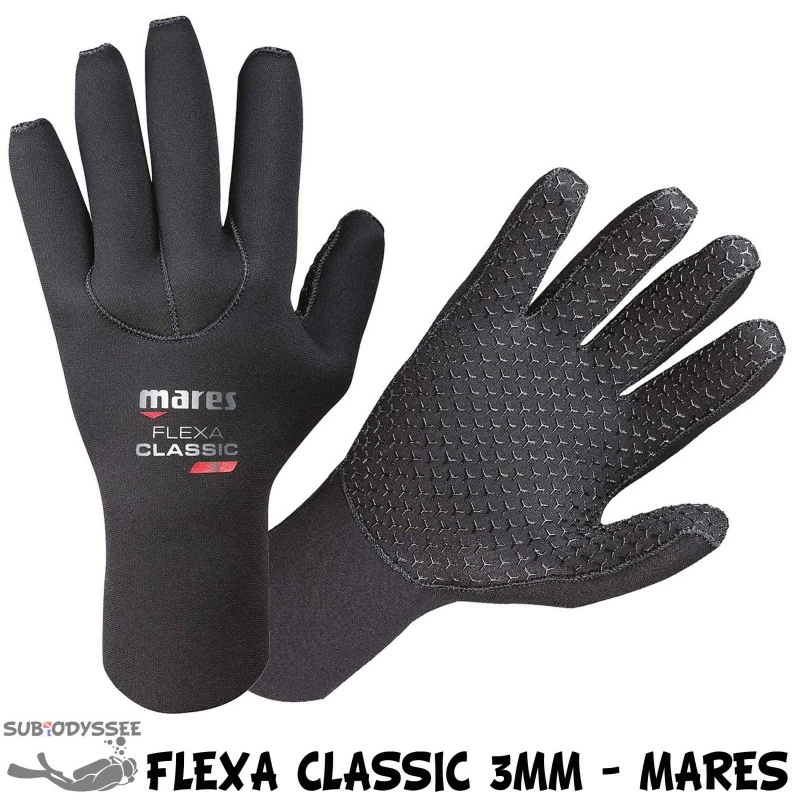 FLEXA CLASSIC Gant De Plongée 3 Mm - Mares 3 FLEXA CLASSIC Gant De Plongée 3 Mm - Mares