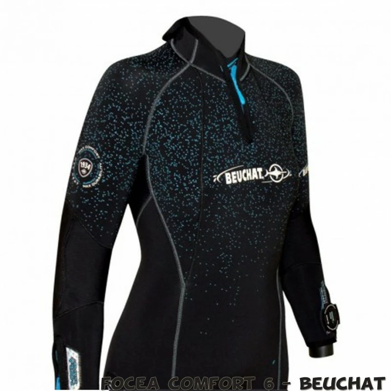 FOCEA COMFORT 6 Monopièce Col 5mm Femme (FC6) - Beuchat 4 FOCEA COMFORT 6 Monopièce Col 5mm Femme (FC6) - Beuchat – Image 2