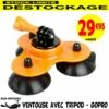 Ventouse Avec Tripod Quick Release Pour Gopro - DESTOCKAGE -Sub-Odyssee Soldes Magasin gopro ventouse avec tripod quick release destockage pas cher sub odyssee lyon