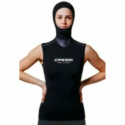 HOOD VEST Femme Gilet Avec Cagoule Attenante 2.5 + 5mm - Cressi