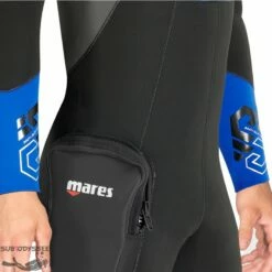 ICESKIN 7mm Combinaison Semi Etanche Homme - Mares -Sub-Odyssee Soldes Magasin iceskin 7mm combinaison semi etanche homme mares 3