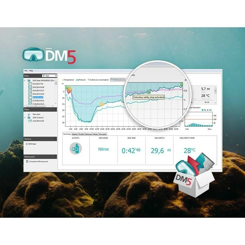 Interface DIVE MANAGER Série D, ZOOP Novo & VYPER Novo - Suunto 4 Interface DIVE MANAGER Série D, ZOOP Novo & VYPER Novo - Suunto – Image 2