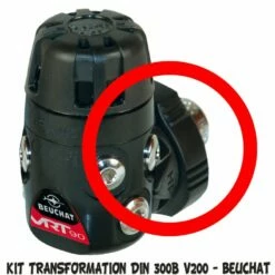 Kit De Transformation Détendeur V10 à V400 Etrier En DIN 300 Bars - Beuchat -Sub-Odyssee Soldes Magasin kit de transformation detendeur v10 a v400 etrier en din 300 bars beuchat 1