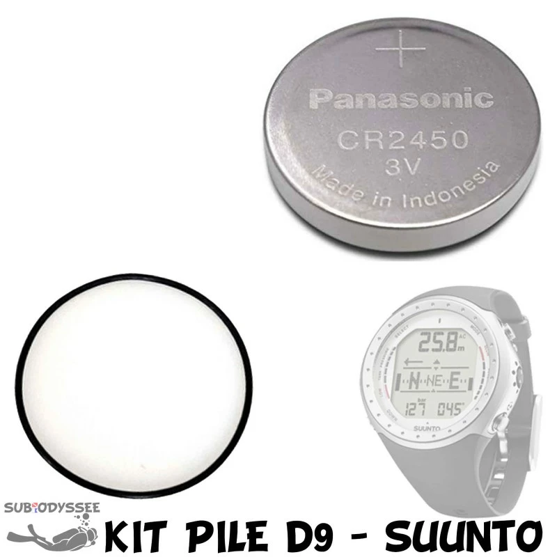 Kit Pile Pour Ordinateur D9 - Suunto 3 Kit Pile Pour Ordinateur D9 - Suunto