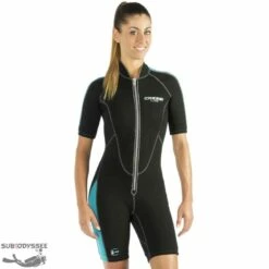 LIDO Shorty Femme Avec Zip Frontal - Cressi -Sub-Odyssee Soldes Magasin lido shorty femme avec zip frontal cressi 4