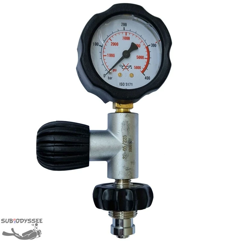 Manomètre De Surface DIN Avec Volant De Purge 3 Manomètre De Surface DIN Avec Volant De Purge