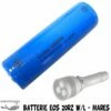 Batterie 26800 Lithium Avec Téton Borne+ (pour Phare EOS 20 RZ+) - Mares -Sub-Odyssee Soldes Magasin mares batterie 26800 pour phare eos 20 rz rechargeable lithium pas cher sub odyssee