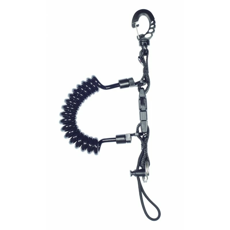 Cordon Spiralé Mousqueton Plastique Armé - Mares 3 Cordon Spiralé Mousqueton Plastique Armé - Mares