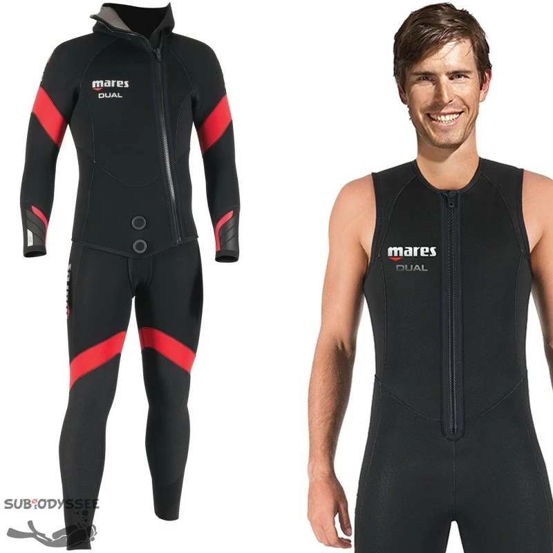 DUAL 5-4-3mm Combinaison Homme - Mares 2 DUAL 5-4-3mm Combinaison Homme - Mares
