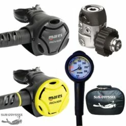 Pack ROVER 15X Détendeur + Octopus ROVER + Manometre + Sacoche - Mares