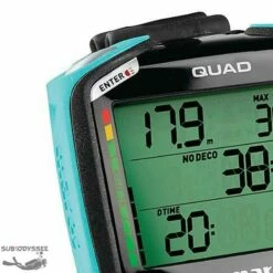 QUAD Aquamarine Ordinateur De Plongée - Mares - Série Limitée