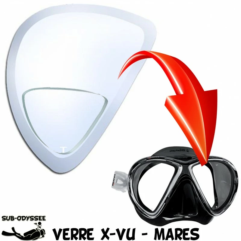 Verre Correcteur X-VU Positif (+1.5 à +3.0) - Mares 3 Verre Correcteur X-VU Positif (+1.5 à +3.0) - Mares