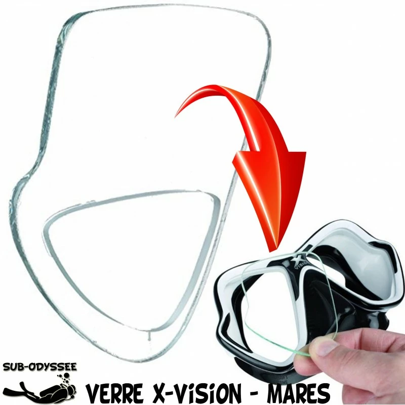 Verre Correcteur X-VISION Avant 2014 Positif (+1.5 à +3.0) - Mares 3 Verre Correcteur X-VISION Avant 2014 Positif (+1.5 à +3.0) - Mares