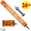 MARKER BUOY Parachute Palier + Plomb Parachute - Mares -Sub-Odyssee Soldes Magasin marker buoy parachute palier plomb parachute mares