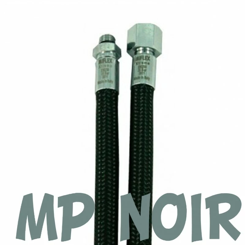 Flexible Tressé NOIR Moyenne Pression 3/8" Pour Détendeur De Plongée - MIFLEX 3 Flexible Tressé NOIR Moyenne Pression 3/8" Pour Détendeur De Plongée - MIFLEX