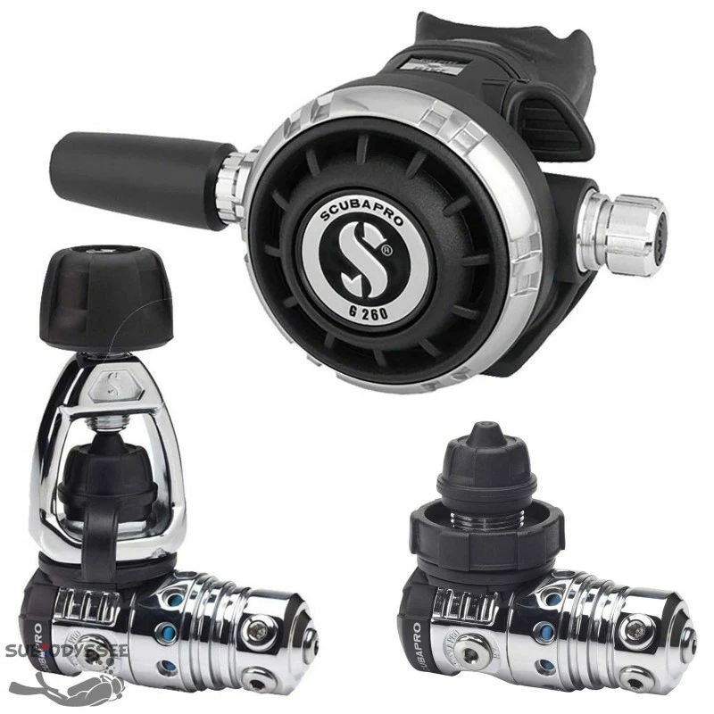 MK25 EVO G260 Détendeur Piston Compensé - Scubapro 3 MK25 EVO G260 Détendeur Piston Compensé - Scubapro