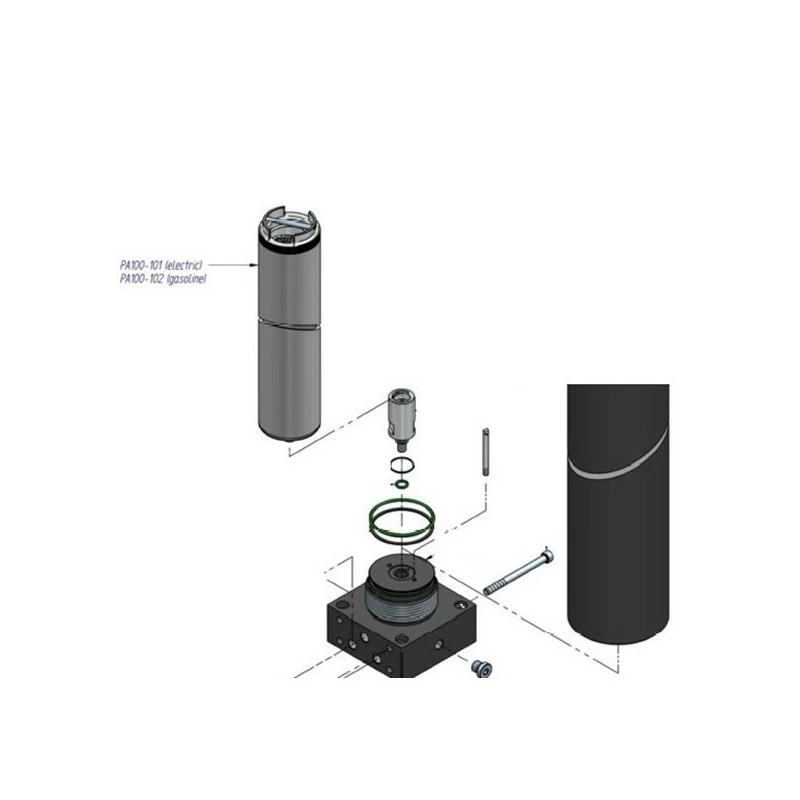 Cartouche Filtrante Pour Compresseur PACIFIC électrique PAC 0 - Nardi 3 Cartouche Filtrante Pour Compresseur PACIFIC électrique PAC 0 - Nardi