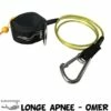 LEASH FREEDIVING - Longe Apnée UP-AC1 De Sécurité 1m - Omer Umberto Pelizzari -Sub-Odyssee Soldes Magasin omer leash freediving longe securite apnee pas cher sub odyssee