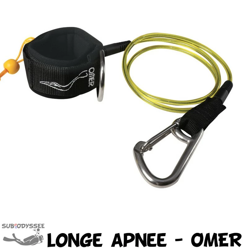 LEASH FREEDIVING - Longe Apnée UP-AC1 De Sécurité 1m - Omer Umberto Pelizzari 3 LEASH FREEDIVING - Longe Apnée UP-AC1 De Sécurité 1m - Omer Umberto Pelizzari