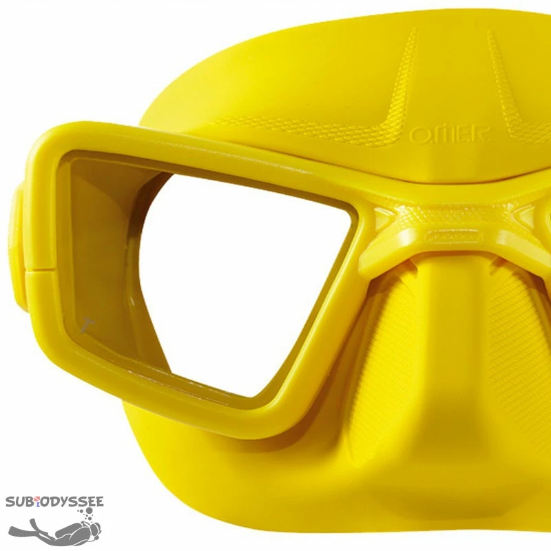 UPM1 Jaune Masque Apnée Umberto Pelizzari - Omer 3 UPM1 Jaune Masque Apnée Umberto Pelizzari - Omer