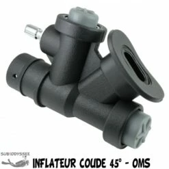 Inflateur Coudé 45° - OMS