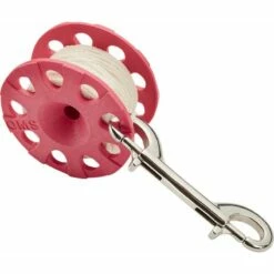 Pack De Sécurité ROSE (parachute 1.8m Ouvert + Dévidoir 23m + Sacoche) - OMS -Sub-Odyssee Soldes Magasin oms pack securite rose parachute palier purge rose devidoir 23 metres sacoche rangement pas cher sub odyssee lyon 4