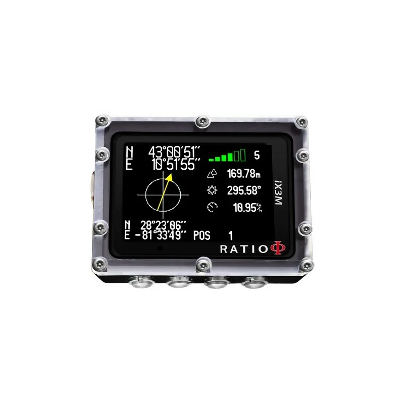 Ordinateur De Plongée IX3M DEEP Air/Nitrox/Trimix Normoxique - RATIO 9 Ordinateur De Plongée IX3M DEEP Air/Nitrox/Trimix Normoxique - RATIO – Image 7