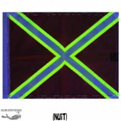 Pavillon Croix Saint André 30x40cm - Life Flag -Sub-Odyssee Soldes Magasin pavillon croix saint andre 30x40cm life flag 2