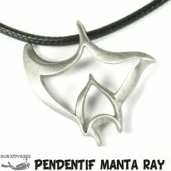 Pendentif "BIG RAY" RAIE MANTA Etain - BigBlue By St John