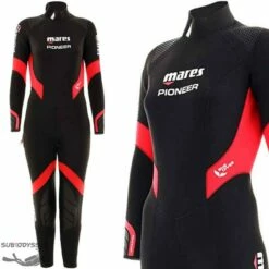 PIONEER 5mm Combinaison Plongée Femme - Mares -Sub-Odyssee Soldes Magasin pioneer 5mm combinaison plongee femme mares 1
