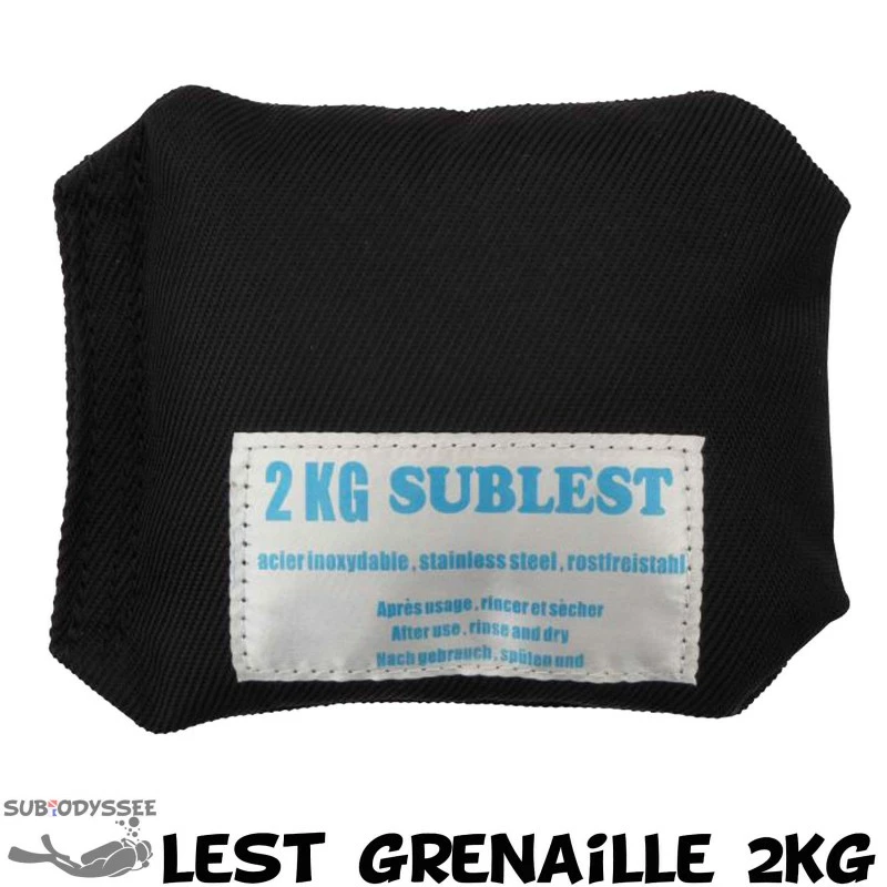 Plomb à Grenaille Lest Ecolo 2 Kg - SUBLEST 3 Plomb à Grenaille Lest Ecolo 2 Kg - SUBLEST
