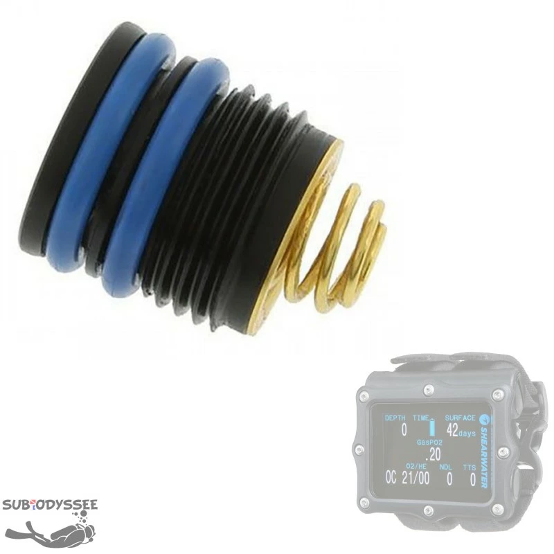 Bouchon Compartiment Pile Pour PERDIX / PERDIX AI Avec Joint D'étanchéité - Shearwater 3 Bouchon Compartiment Pile Pour PERDIX / PERDIX AI Avec Joint D'étanchéité - Shearwater