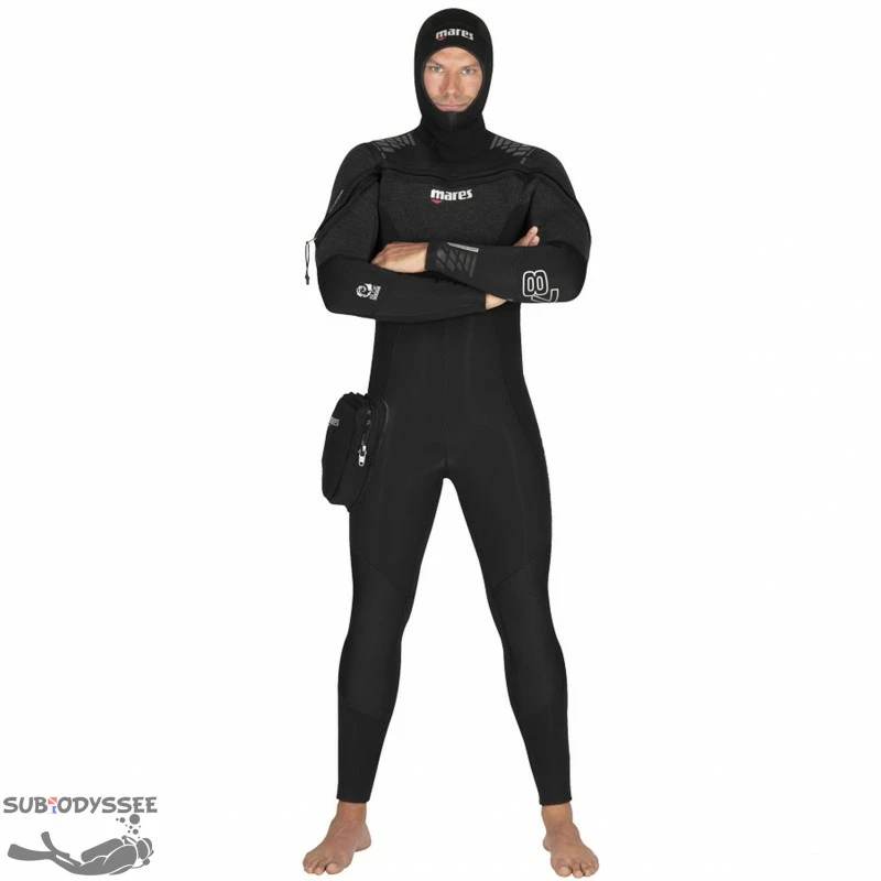 PROTHERM 8/7mm Combinaison Zip Frontal - Mares 3 PROTHERM 8/7mm Combinaison Zip Frontal - Mares