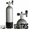 Bouteille 15 Litres 230 Bars 2 Sorties - Roth -Sub-Odyssee Soldes Magasin roth bouteille plongee acier 15 litres 230 bars 2 sorties pas cher sub odyssee lyon