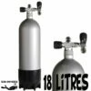 Bouteille 18 Litres 230 Bars 2 Sorties - Roth 1 Bouteille 18 Litres 230 Bars 2 Sorties - Roth -Sub-Odyssee Soldes Magasin roth bouteille plongee sous marine acier 18 litres 230 bars 2 sorties pas cher sub odyssee
