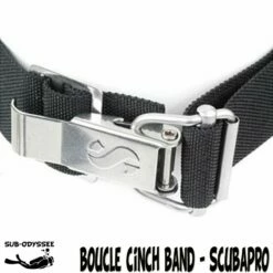 Boucle Fermeture Cinch Band Métal - Scubapro