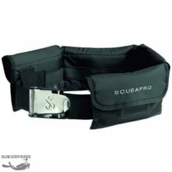 Ceinture De Lest à Poches Noire Avec Boucle Inox - Scubapro