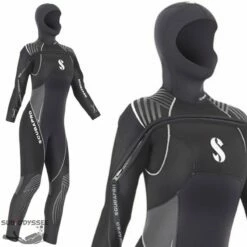 DEFINITION Front Zip Femme Monopièce 7mm Avec Cagoule - Scubapro