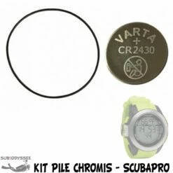 Kit Pile Pour Ordinateur CHROMIS Avec Joint - SCUBAPRO