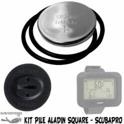 Kit Pile Pour Ordinateur ALADIN SQUARE Avec Joints - SCUBAPRO