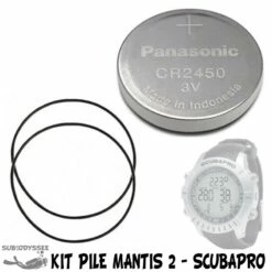 Kit Pile Pour Ordinateur MANTIS 2 Avec Joints - SCUBAPRO